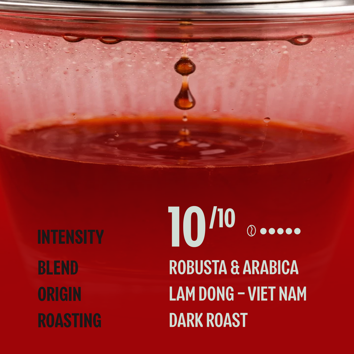 Overnight, Premium Strong Vietnamese Blend, Ground