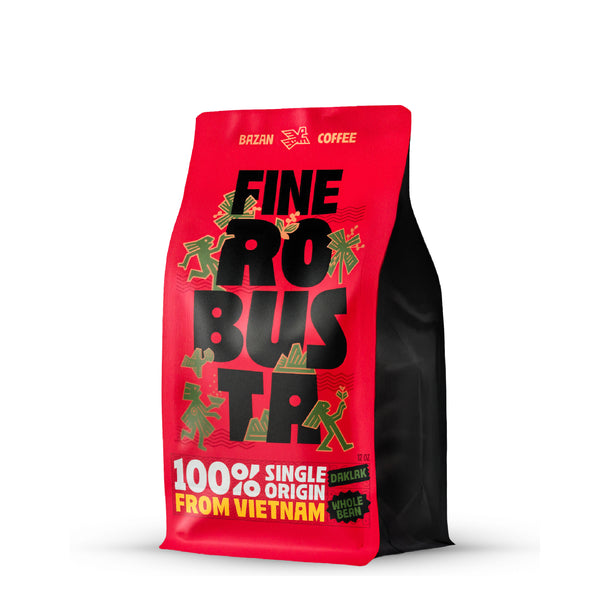 Fine Robusta Vietnam, Notes of Durian, Honey & Caramel, Whole Bean