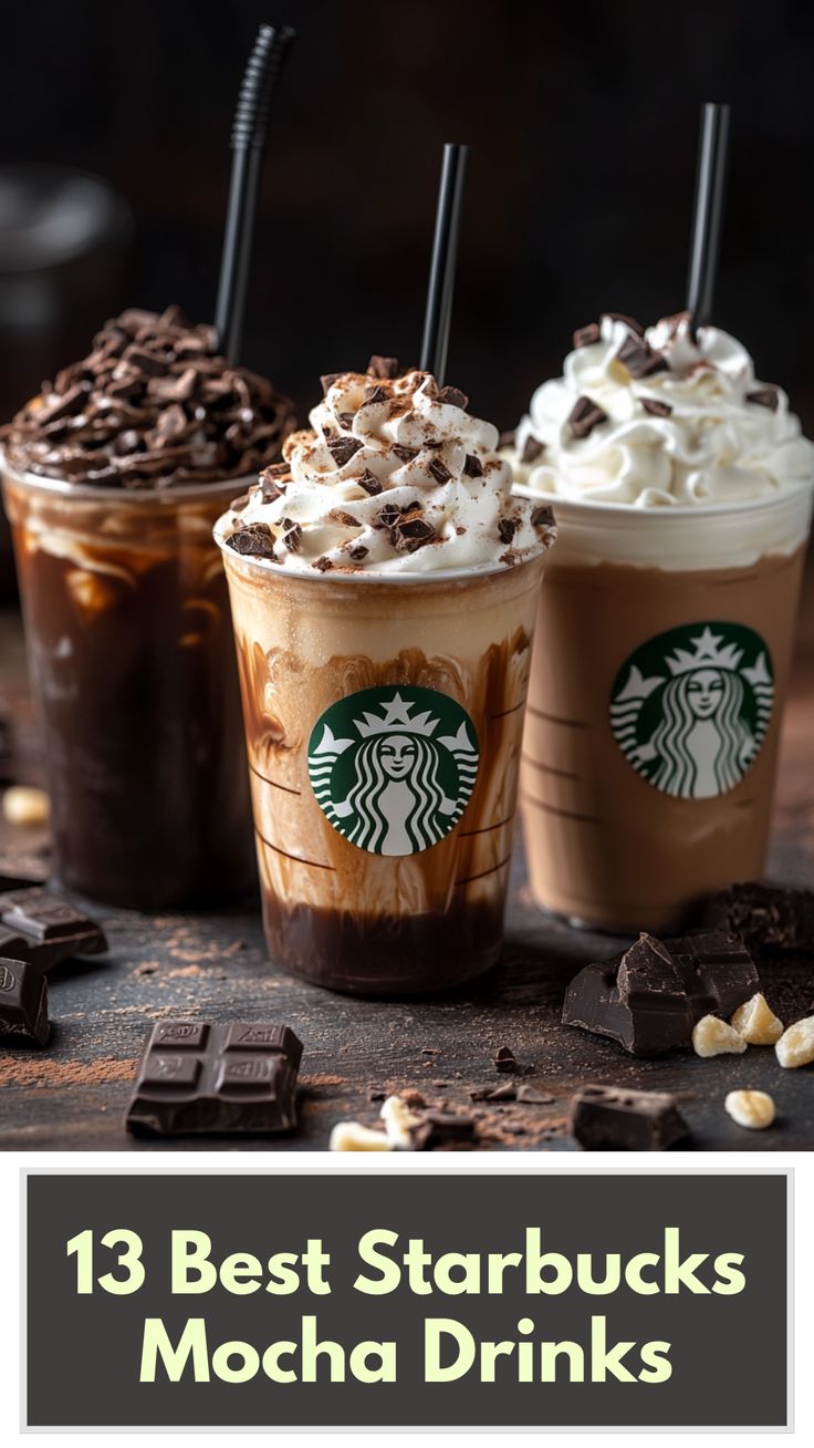 Starbucks Mocha Drinks: The Perfect Blend of Espresso and Chocolate for Coffee Lovers