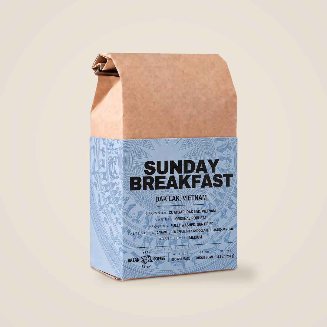 Sunday Breakfast, Premium Vietnamese Robusta, Medium Roast