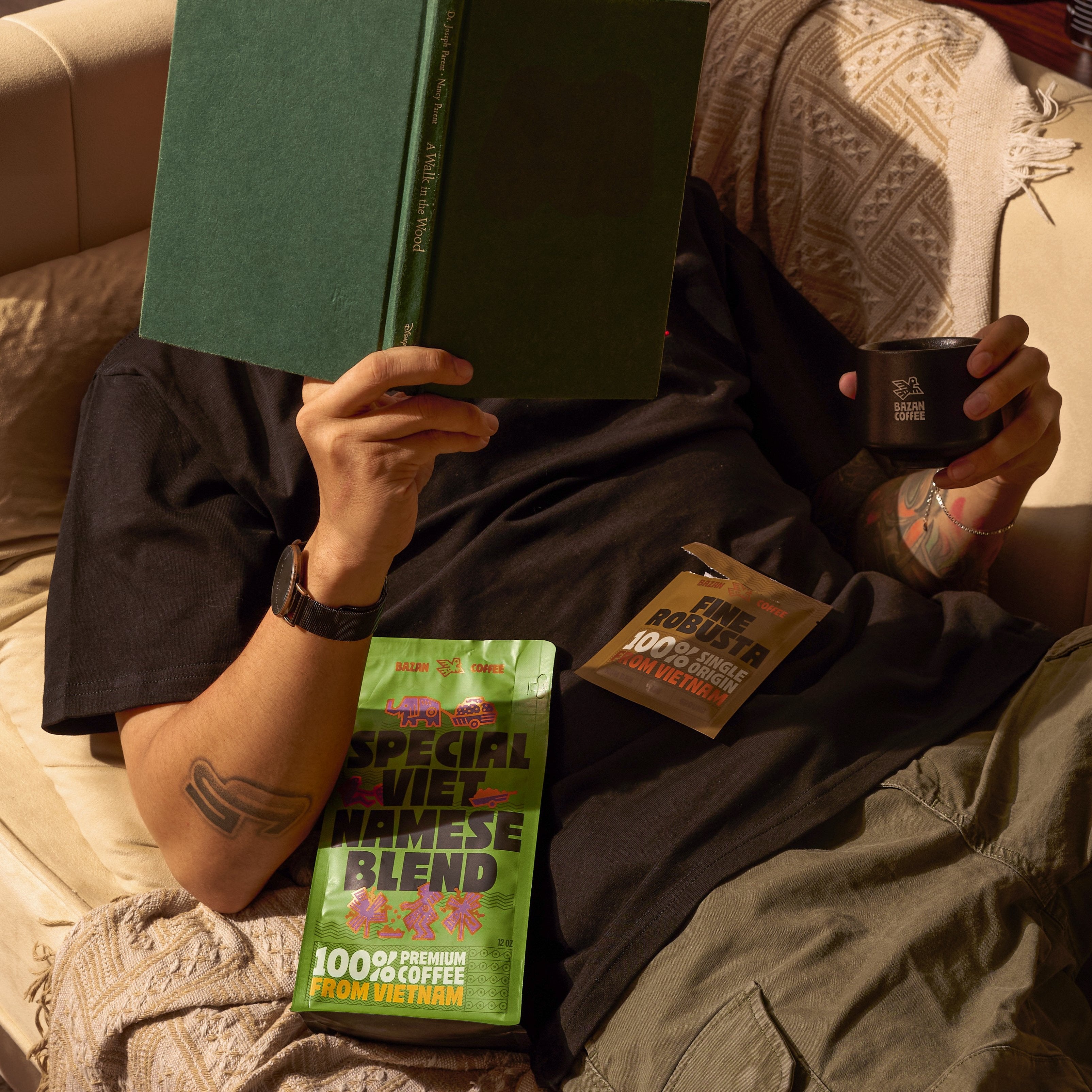 Special Vietnamese Blend, Ground, Strong And Not Bitter, Fruity and Floral Aroma