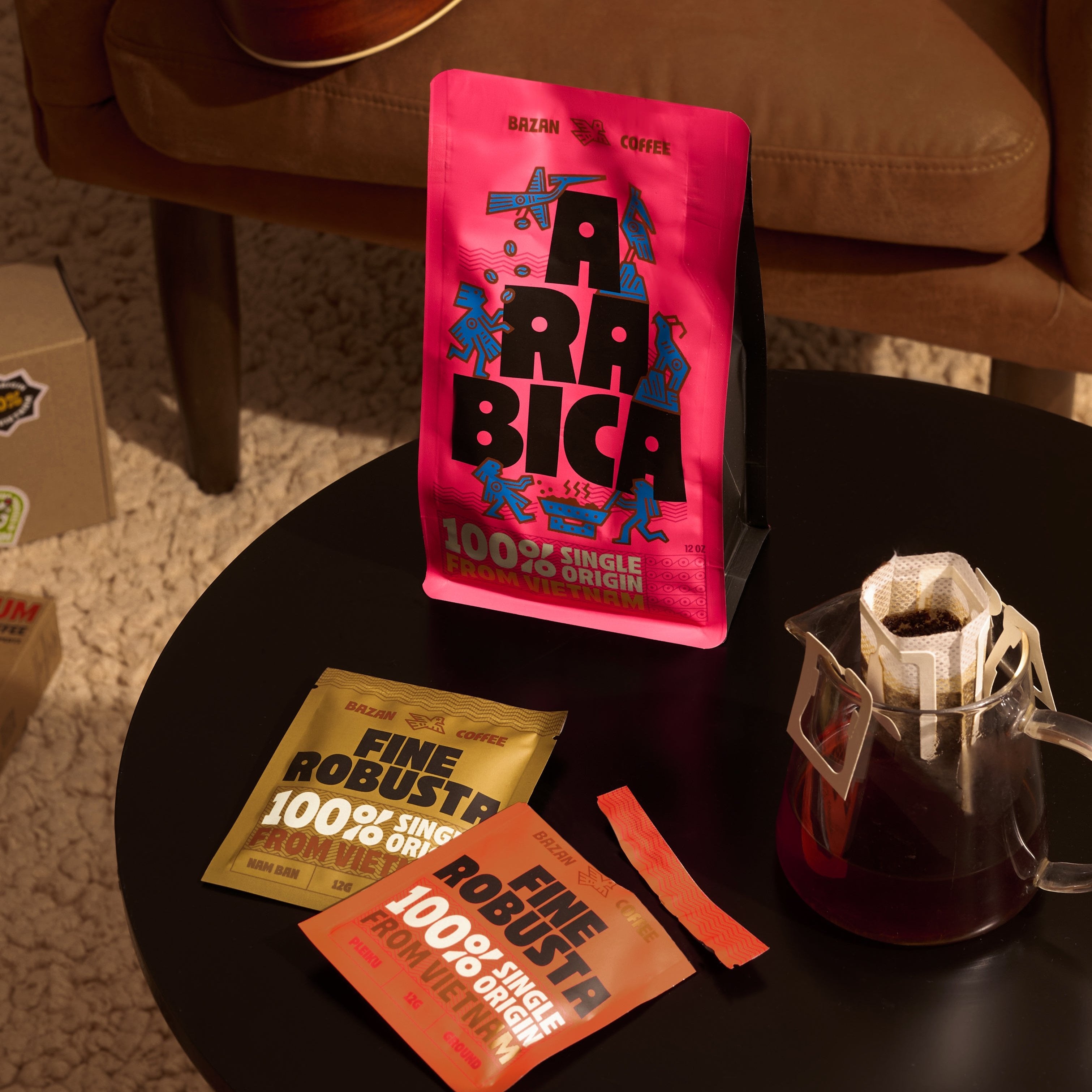 Specialty Arabica Cau Dat, Viet Nam, Whole bean, Notes of Caramel, Spices & Bell pepper