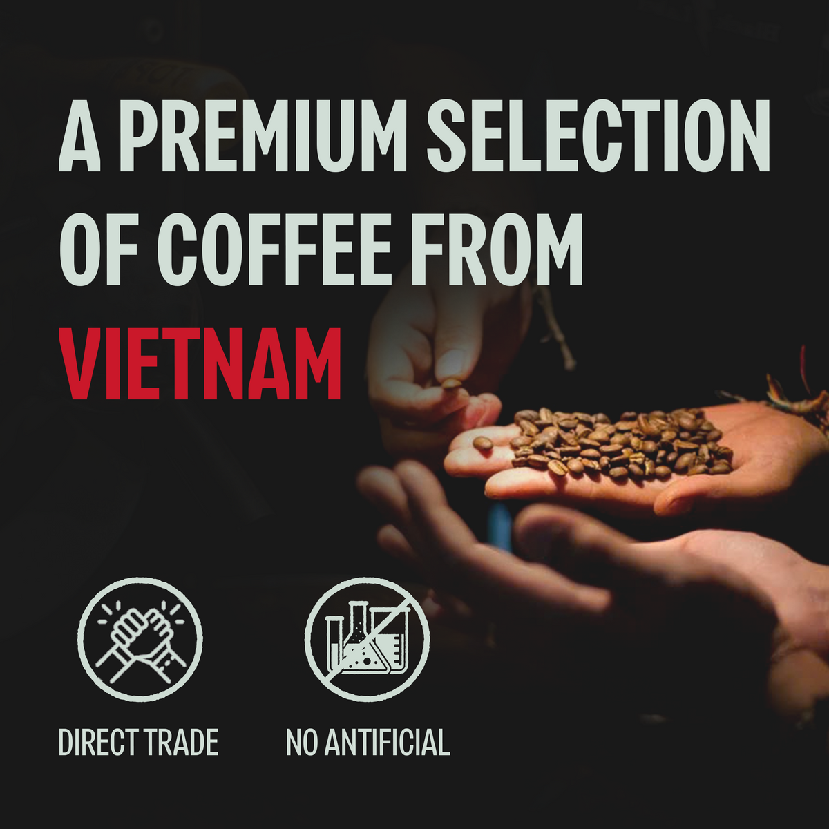 Too Strong, Premium Vietnamese Robusta, Espresso Roast
