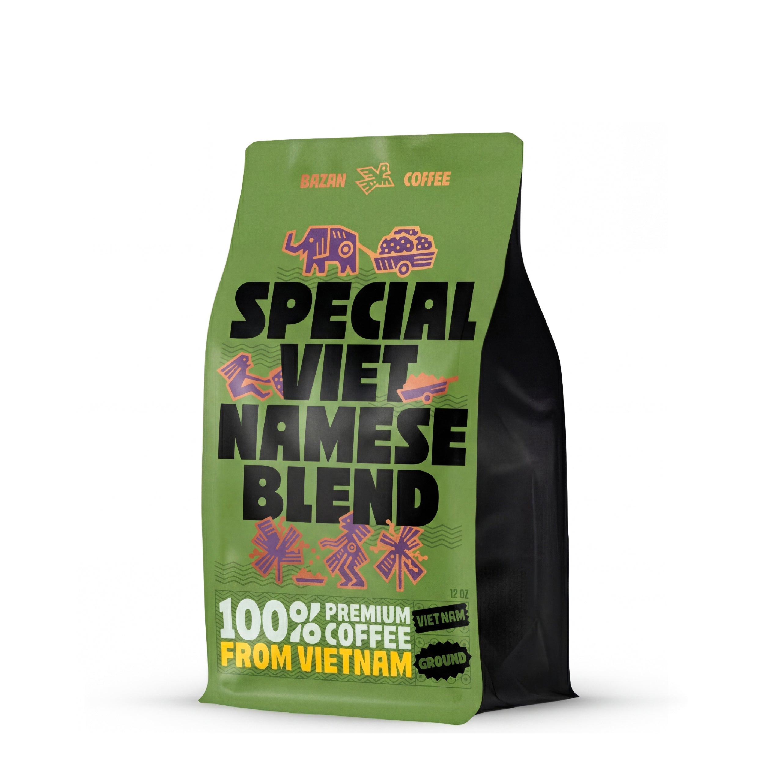 Special Vietnamese Blend, Ground, Strong And Not Bitter, Fruity and Floral Aroma