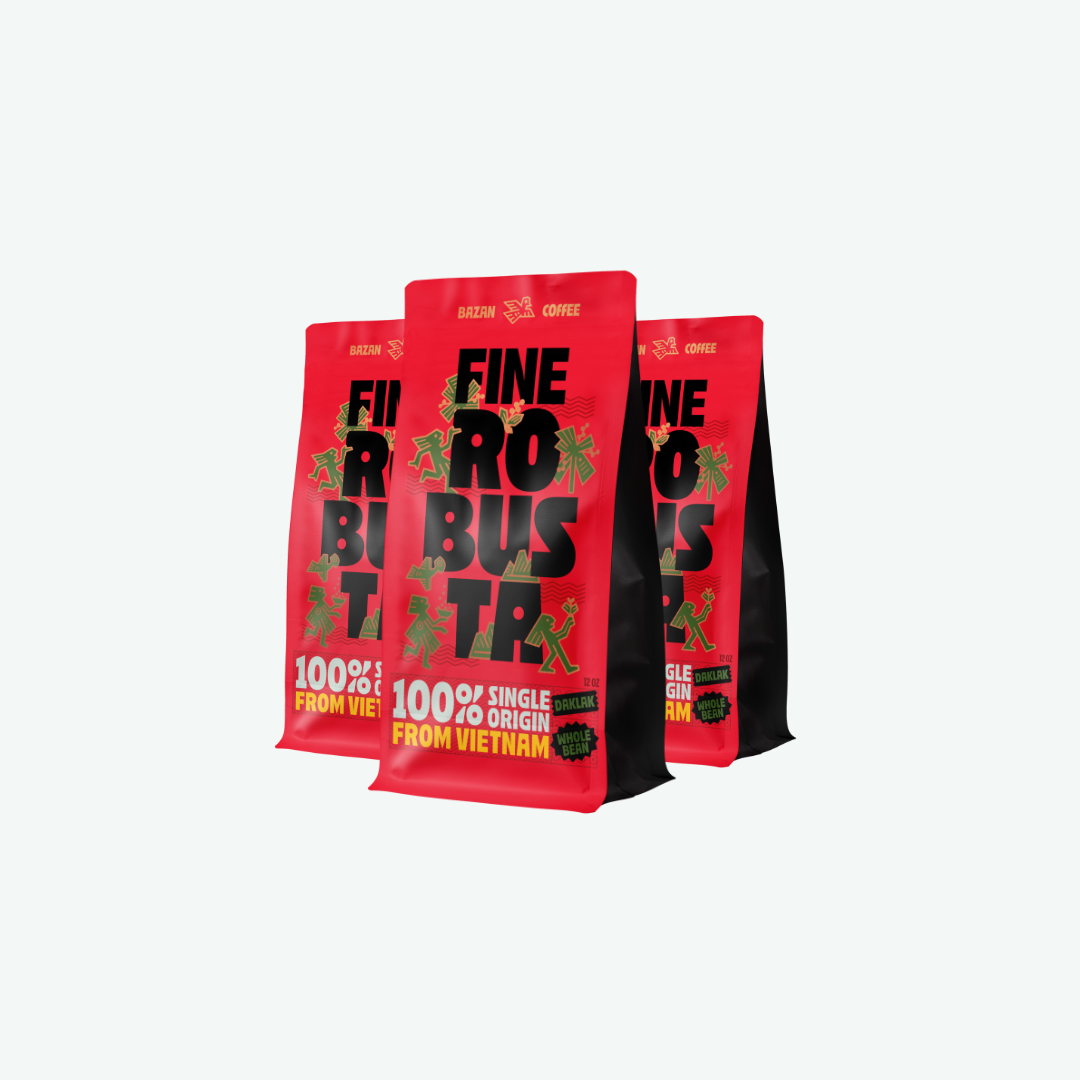Experience Fine Robusta from Vietnam – Whole Beans with Exotic Durian, Honey & Caramel Flavors