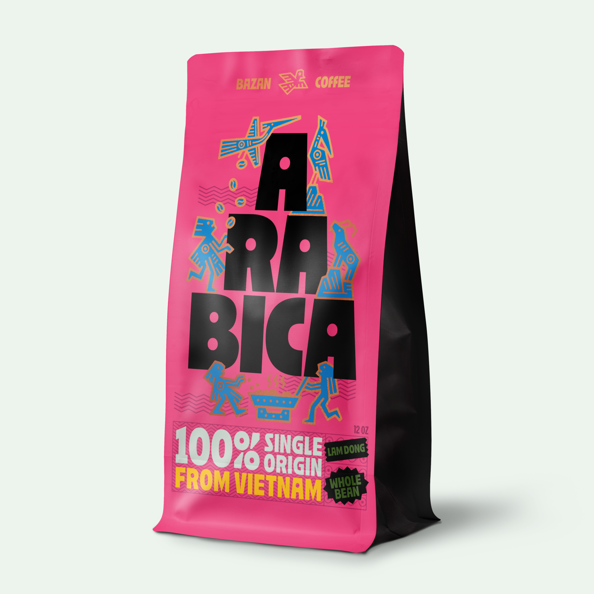 Specialty Arabica Cau Dat, Viet Nam, Whole bean, Notes of Caramel, Spices & Bell pepper